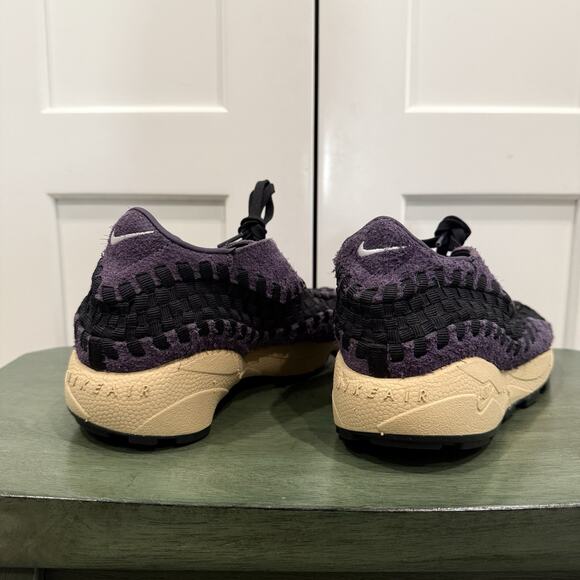 New Nike Air Footscape Woven Purple Size 6.5 FZ2615-500 - Picture 4 of 5